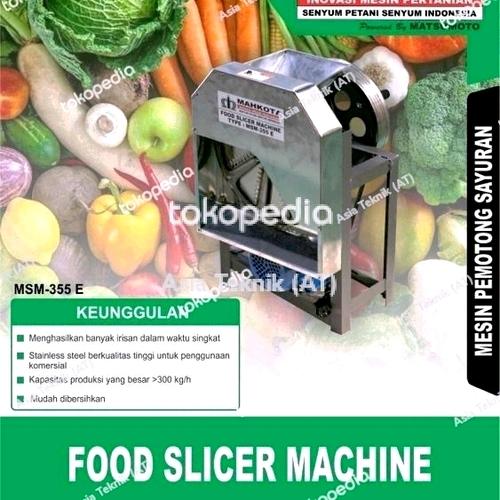 [EZM.1390691] Mesin Pemotong Sayuran / Mesin Perajang / Food Slicer Machine Mahkota