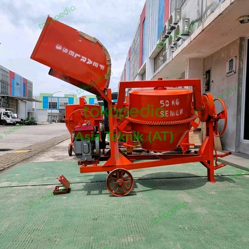 [EZM.1390740] MESIN MOLEN 500 LITER DIESEL 8 PK MOLEN SEMEN BETON TEBAL BERKUALITAS