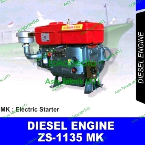 [EZM.1390771] Mesin Penggerak Diesel 35 Hp Stater Nishikawa