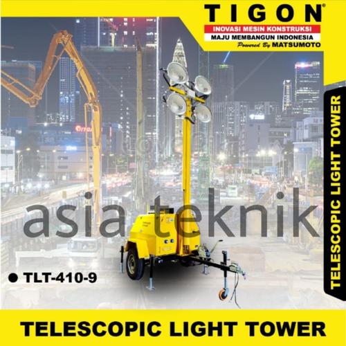 [EZM.1390857] TOWER LIGHT 4x 1000 WATT 9 METER MODEL TRAILER TIGON HEAVY DUTY