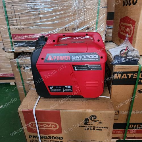 [EZM.1390866] Genset Super Silent 3000 watt 3 kva iPower Usa Heavy Duty Inverter