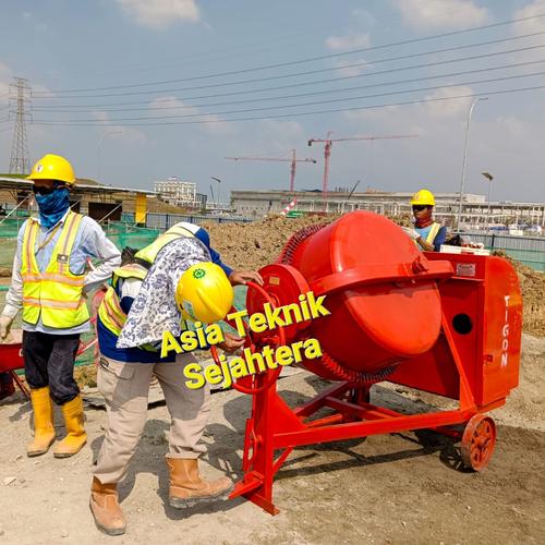 [EZM.1390890] Molen Beton Tigon 500 Liter + Engine Nishikawa Original Heavy Duty