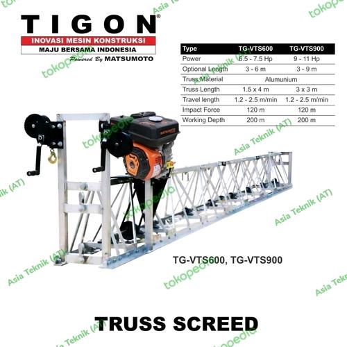 [EZM.1390947] Mesin perata beton concrete Trust Screed 6 Meter & 9 Meter Tigon Ori