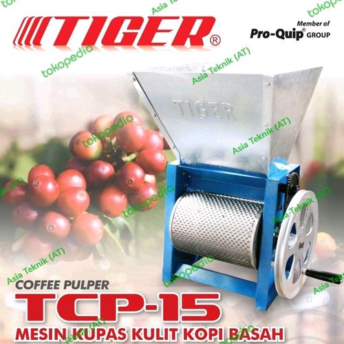 [EZM.1390960] mesin kupas kulit kopi basah coffee pulper Tiger TCP15