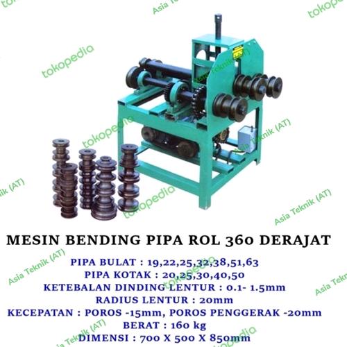 [EZM.1390976] MESIN BENDING PIPA 3 INCH ROLL 360 DERAJAT
