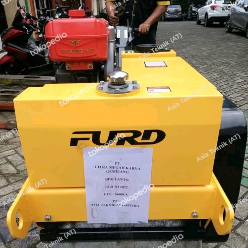 [EZM.1391016] Mesin Double Roller 2 Ton Terbaik Double Drum Terbaik Diesel Terbaik