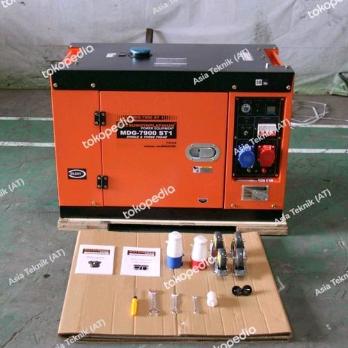 [EZM.1391042] Genset Silent Diesel 7000 watt Matsumoto ISO90001