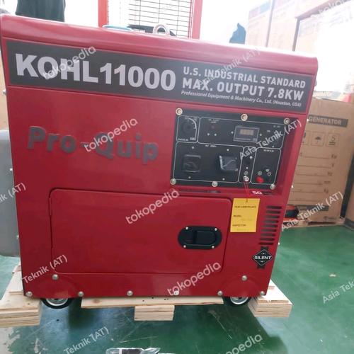 [EZM.1391093] silent genset diesel 10 kva ProQuip Usa Kohl11000