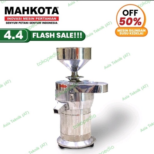 [EZM.1391094] Mesin Giling Susu Kedelai Mahkota FDM100S
