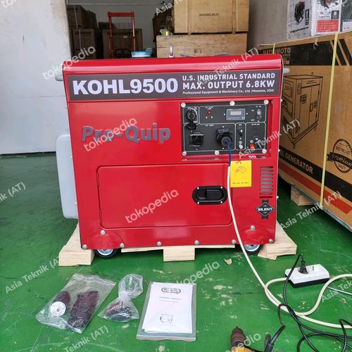 [EZM.1391101] Genset silent diesel 7000 watt Proquip Kohl 9500 Usa
