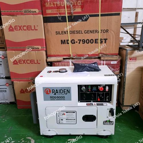 [EZM.1391104] Genset silent diesel 7 kva Raiden Heavy Duty Generator silent diesel