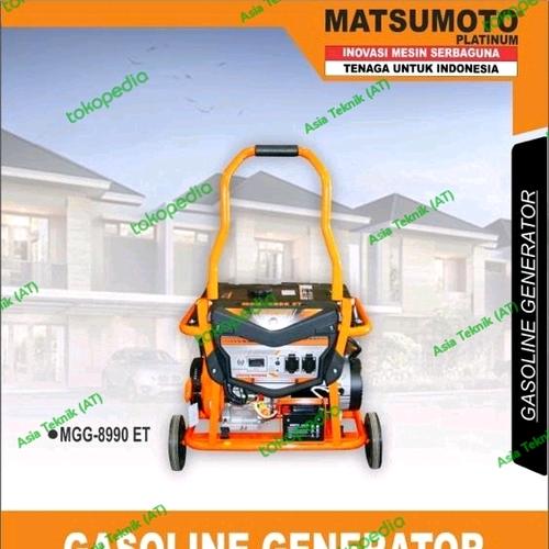 [EZM.1391136] Genset 6500 watt Matsumoto Heavy Duty