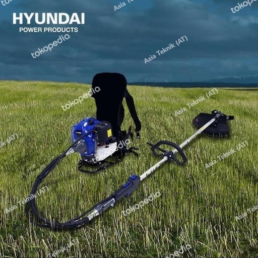 [EZM.1391228] Mesin Potong Rumput Hyundai HDBC 328 / Brush Cutter Hyundai Heavy Duty