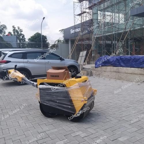 [EZM.1391311] Mesin Double Roller 2 Ton terbaik Heavy Duty | Vibratory roller 2 ton