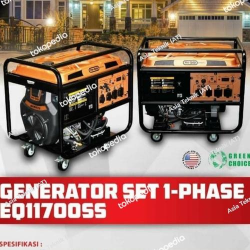 [EZM.1391354] genset 10000 watt ProQuip EQ11700 SS.. Heavy Duty 12.5 kva generator