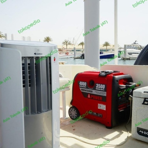 [EZM.1391378] Genset silent 5 kva Ipower SM4500i inverter terbaik