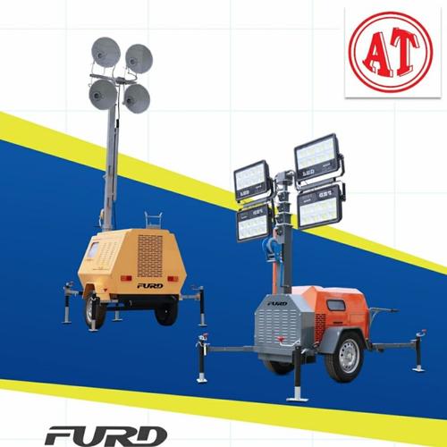 [EZM.1391428] mobile lighting tower 4 x 1000 watt model trailer 9 meter Terbaik
