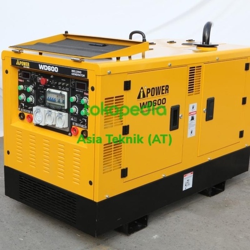 [EZM.1391435] Genset las 600 ampere 30000 watt Diesel Ipower TWD600 real brand