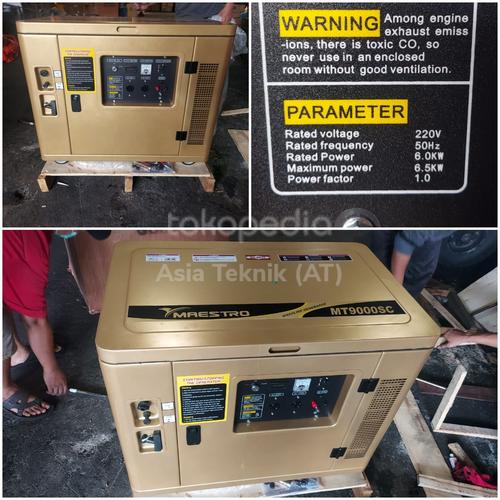[EZM.1391480] genset silent 6500 watt Maestro MT9000