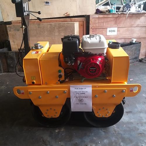 [EZM.1391521] Mesin baby roller double drum. Mesin pemadat tanah aspal. Honda GX270