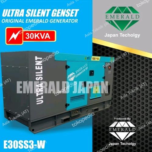[EZM.1391743] genset silent 30 kva 1 phase heavy duty