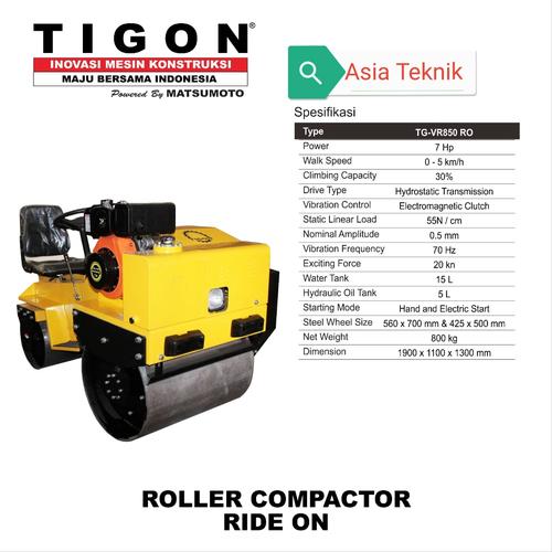 [EZM.1391757] Double roller 7 hp Tigon VR850
