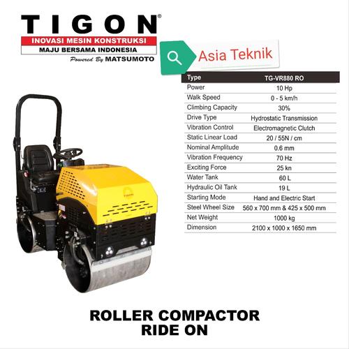 [EZM.1391758] Double roller Tigon 10 hp VR880