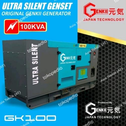 [EZM.1391852] Genset Silent 100 kva Genkii heavy duty