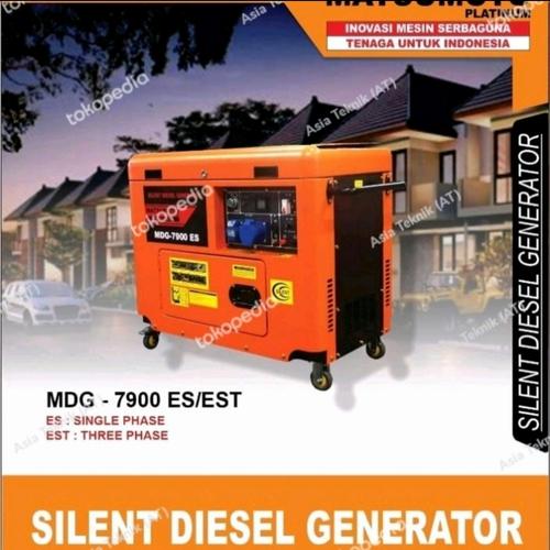 [EZM.1391912] genset silent 7500 watt diesel