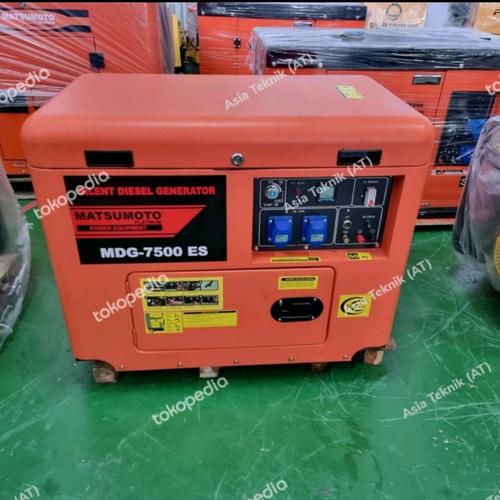 [EZM.1391966] Genset silent 7 kva.. 5500 watt MDG 7500 Japan