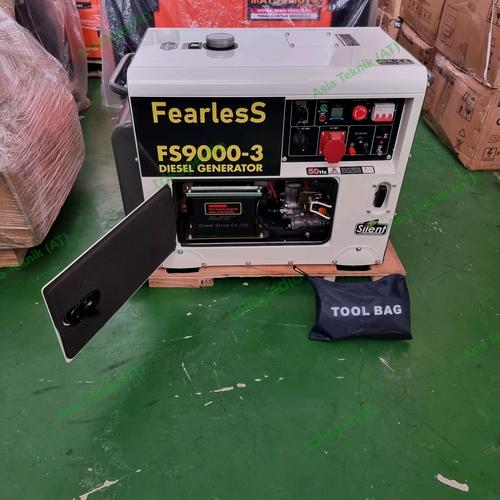 [EZM.1391975] genset silent 5000 watt 3 phase bbm solar