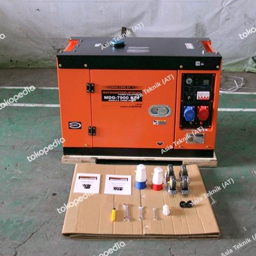 [EZM.1392101] genset silent 8 kva 3 phase heavy duty