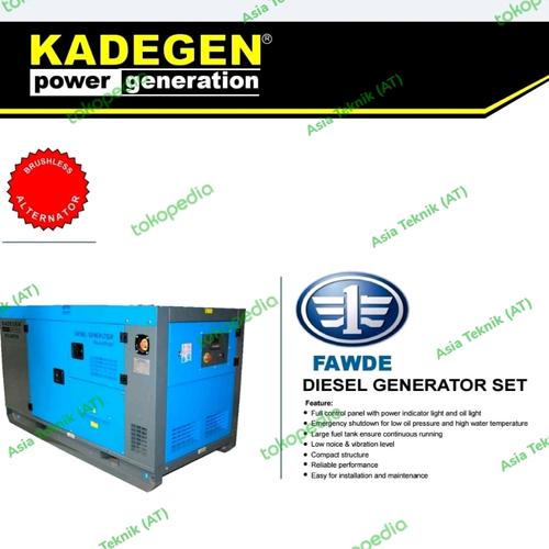 [EZM.1392103] genset silent 25 kva 3 phase heavy duty