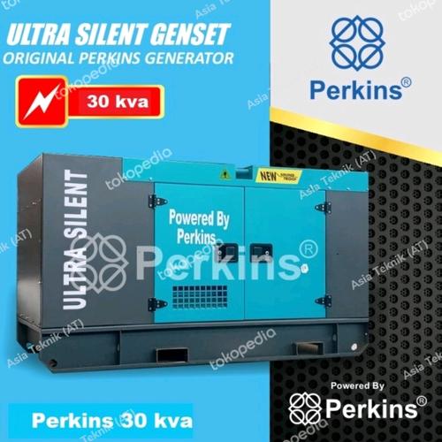 [EZM.1392108] Genset silent perkins 30 kva berserfitikat