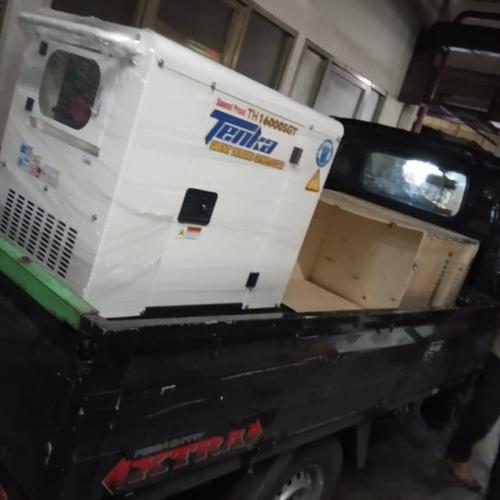 [EZM.1392139] genset silent 10000 watt 13.8 kva 11000 watt Honda tenka Th 16000