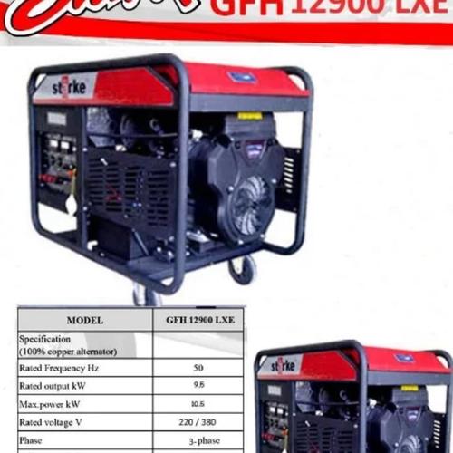 [EZM.1392209] genset 12 kva 10000 watt 3 phase gasoline starke GFH12900
