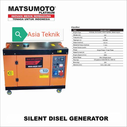 [EZM.1392222] genset silent 9 kva 3 phase