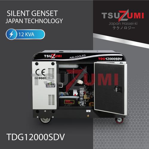[EZM.1400054] Tsuzumi 12 Kva Genset Silet TDG 12000 SDV