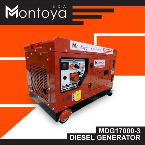 [EZM.1400178] Genset Diesel Montoya 15 kva 1 phase MDG 17000