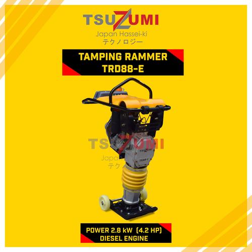[EZM.1400215] Stamper Kuda Solar Tamping Rammer Pemadat Tanah Tsuzumi TRD88-E