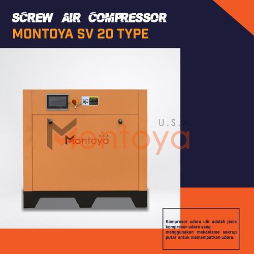 [EZM.1400252] Screw Air Compressor 20 hp 15 kw SV 20 Montoya U.S.A