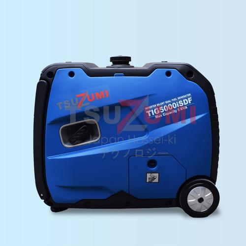[EZM.1400300] Genset Silent Inverter 4 Kw Dual Fuel LPG & Bensin Tsuzumi TIG5000iSDF