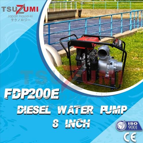 [EZM.1400336] Pompa Air Irigasi Water Pump 8 inch Diesel Sollar FAW FDP200E