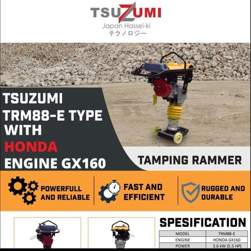[EZM.1400377] Mesin Pemadat Aspal Tsuzumi TRM88 Engine Honda GX160