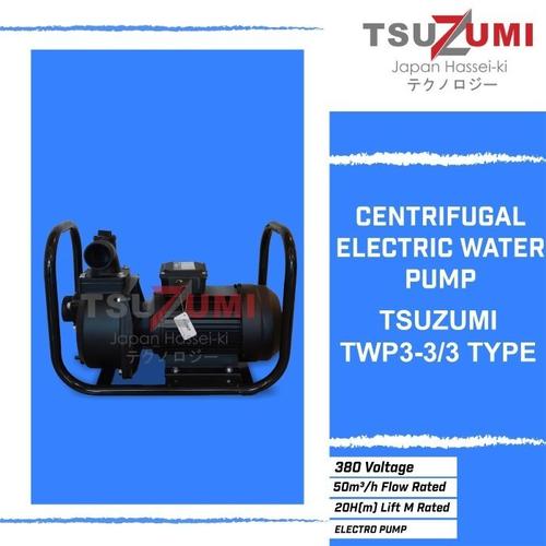[EZM.1400379] Pompa Air sawah 3 inch 4 Hp 3 Phase Tsuzumi Japan TWP3-3/3