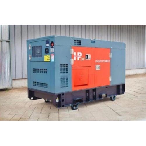 [EZM.1400391] Genset Silent Diesel 30 KVA 1 Phase Original ISUZU POWER IP 30-1 KVA