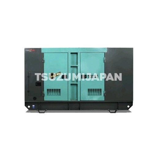 [EZM.1400405] Genset Silent Cummins 80 KVA Tsuzumi TCG 80 KVA Alternator Stamford