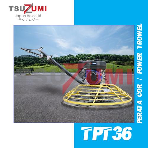 [EZM.1400535] Mesin Trowel Tsuzumi TPT 36 + Engine Tsuzumi TX200A Mesin Perata Coran
