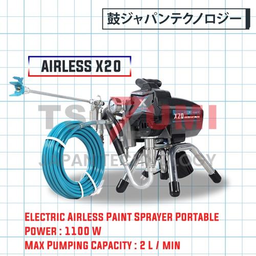 [EZM.1400547] tambahan Paint Tool Tsuzumi Airless X20
