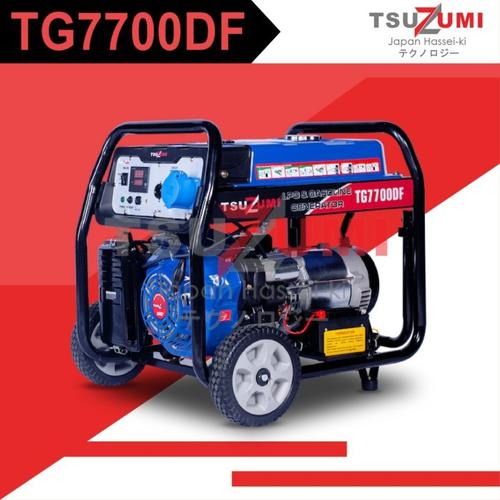 [EZM.1400580] Gasoline genset 7 kva Tsuzumi TG7700DF